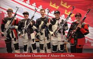 Riedisheim Champion d'Alsace des Clubs D1