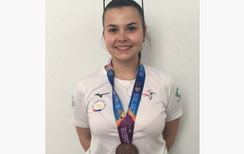 Héléna ECALE 3ème à la Coupe du Monde ISSF juniors au Caire
